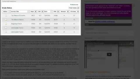 Faculty Grade Assignment