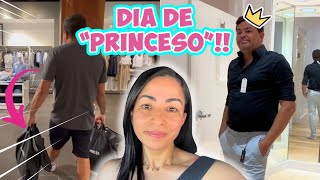 EU E O OSEIOS FOMOS À COMPRAS! ELE TEVE UM DIA DE PRINCESO E RENOVOU O GUARDA ROUPAS!