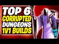 Top 6 best corrupted dungeon builds  albion 1v1 build guide