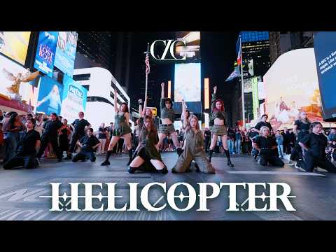 [KPOP IN PUBLIC NYC | TIMES SQUARE | ONE TAKE] CLC (씨엘씨) - ‘HELICOPTER’ | Dance Cover by GRL1S