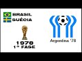 PES6: BRASIL x SUÉCIA - COPA DO MUNDO 1978 - FASE DE GRUPOS