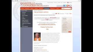 How to pay Vanderburgh County property taxes online