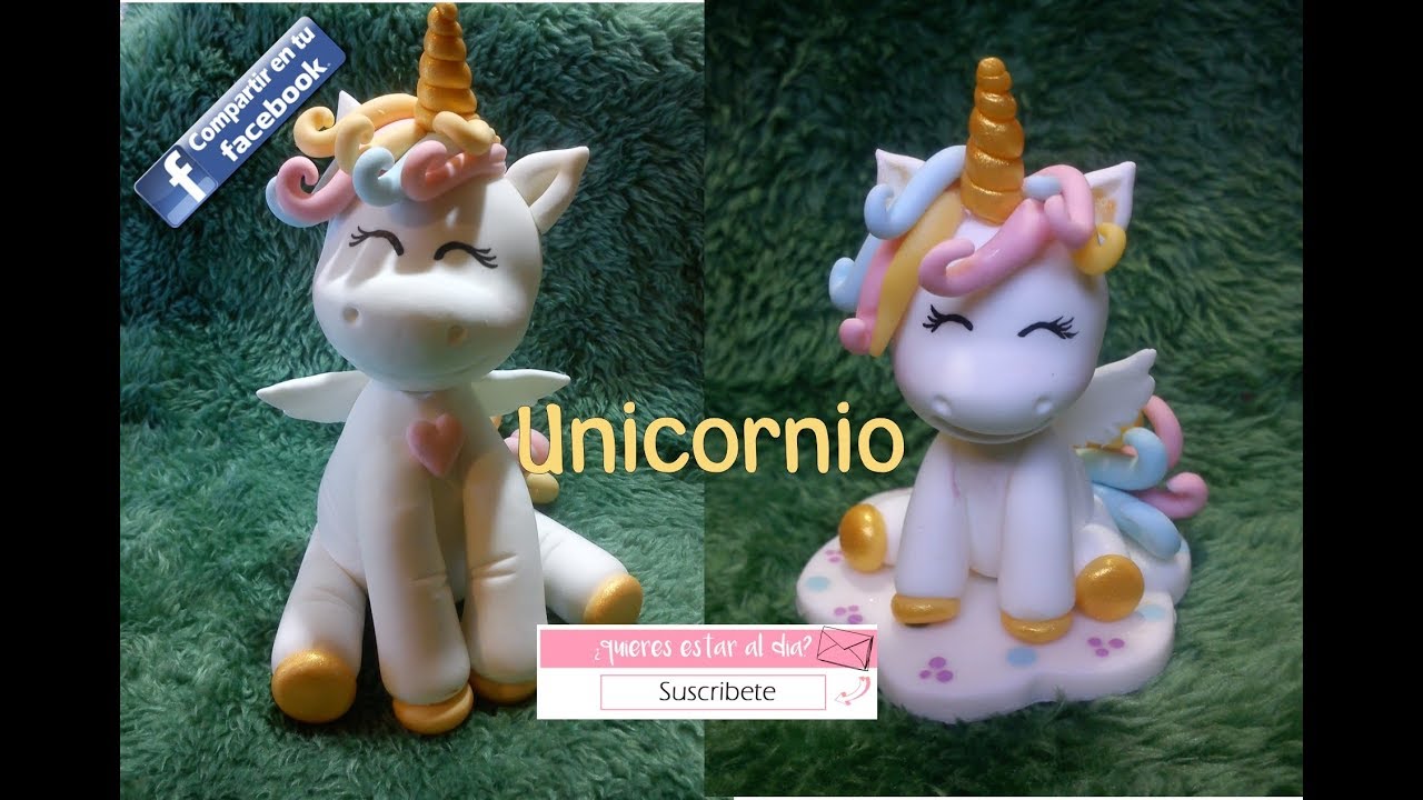 Unicornio en porcelana fría (( 30 de marzo 2018))