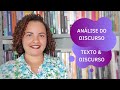 Análise do Discurso | Texto e Discurso