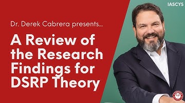 Dr. Derek Cabrera reviews the research findings for DSRP Theory | Keynotes
