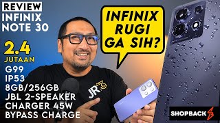 Smartphone 2.4 Jutaan TERBAIK dari KINGFINIX: REVIEW Infinix Note 30 Feat. Shopback