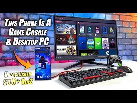 This New Phone Is Also A Game Console And Gaming PC! RedMagic 8S Pro Hands-On