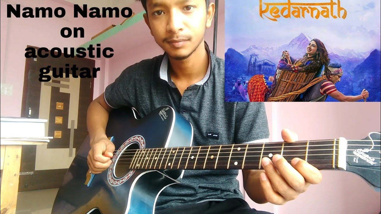 Namo Namo on acoustic guitar