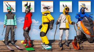 Ranking The BEST SNOW GEAR in Riders Republic