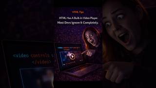 HTML Has a Built-In Video Player & Most Devs Are Ignoring It #coding #html #javascript #react #css