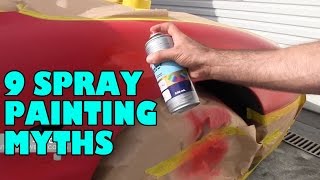 Spray Painting Myths & Misconceptions