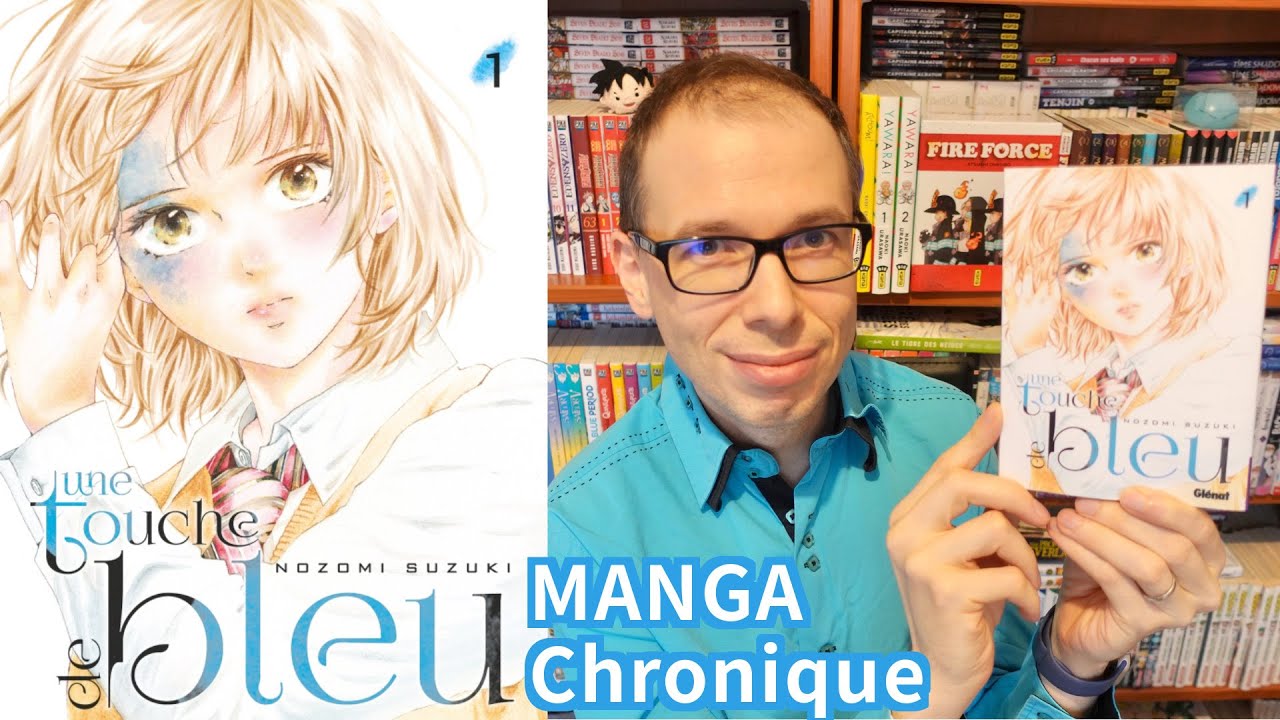 Chronique manga Une touche de bleu. Prosopagnosie et naevus bleu : s