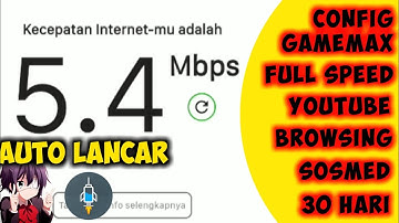 Cara Ubah Kuota Gamemax jadi Flash | Config Http Injector Gamemax