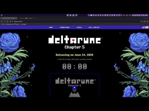 what it looked like when the deltarune timer dropped to 0