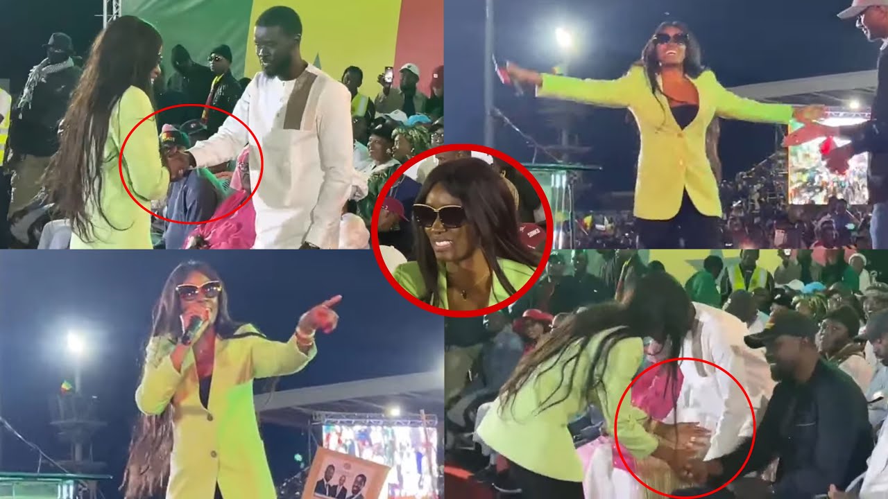 🛑Prestation explosif Queen biz qui impresonne Sonko & Diomaye de son nouvelle single meeting clotur