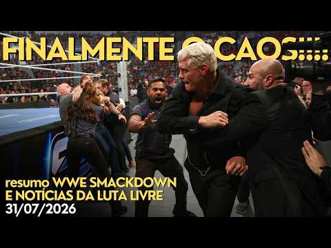 CODY RHODES E CM PUNK EXPLODEM NO SMACKDOWN! ÚLTIMAS NOTÍCIAS ANTES DO WWE SUMMERSLAM