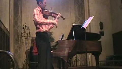 Tambourin Chinois by Kreisler Yee Duo live in perf...