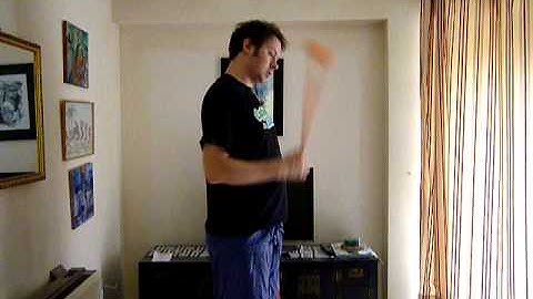 Poi throw tutorial # 20 shoulder catches