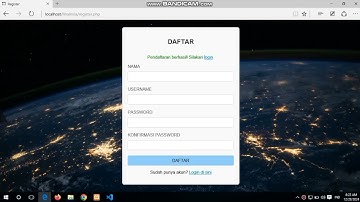 Pemrograman Web II - Membuat Web CRUD Data Mahasiswa