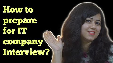 How to prepare for IT Company Interview? Interview Tips by Nisha- Soft Skills Trainer