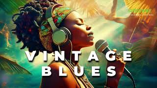 #26 Vintage Blues Music [🎙Raw Soulful Vocals ] Relaxing Night Escape l Retro Classics Style