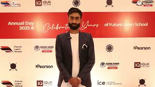 Student Testimonial – Future Learn School Annual Day & 5 Year Celebration