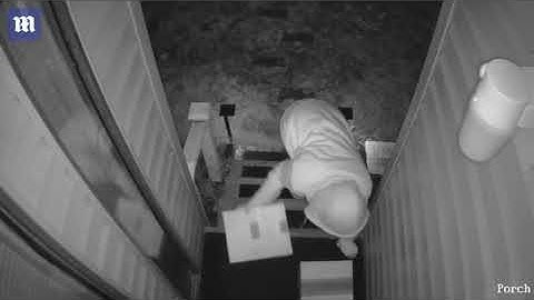 American man takes revenge on parcel thieves with a terrifying trap that sets off SHOTGUN shells