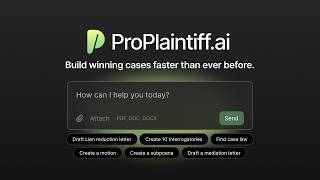 ProPlaintiff.ai — The AI Platform Built for Personal Injury Law Firms
