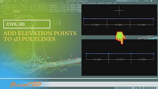 Add elevation points to 3D Polylines