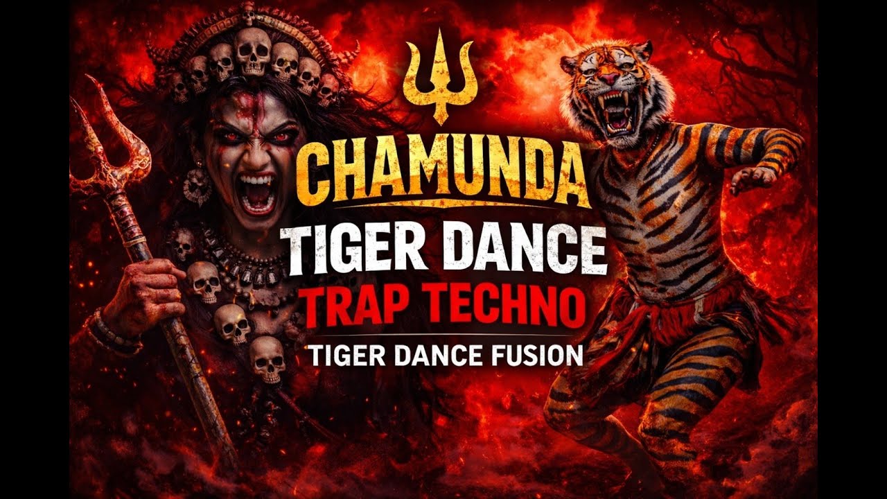 Chamunda Devi 🔥 x Tiger Dance  | Aggressive Trap Techno 808