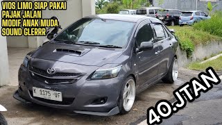 vios limo 2008 siap nongkrong❗40jtAn saja