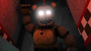 The Animatronics THREW me into the Pizzerias BASEMENT... | FNAF The Old Days