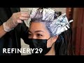 I Dyed My Damaged Box Bleached Hair | Hair Me Out | Refinery29