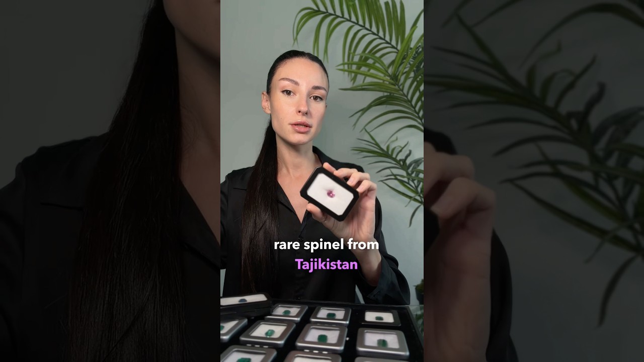 Rare spinel from Tadjikistan 💖