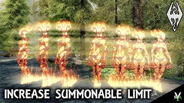 INCREASE SUMMONER LIMIT: Conjuration Mod!!- Xbox Modded Skyrim Mod Showcase
