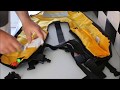 How to service a life jacket