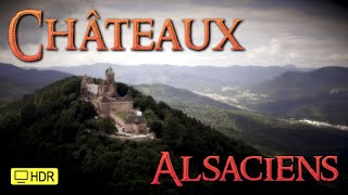 Châteaux Alsaciens France Hdr Version 4K