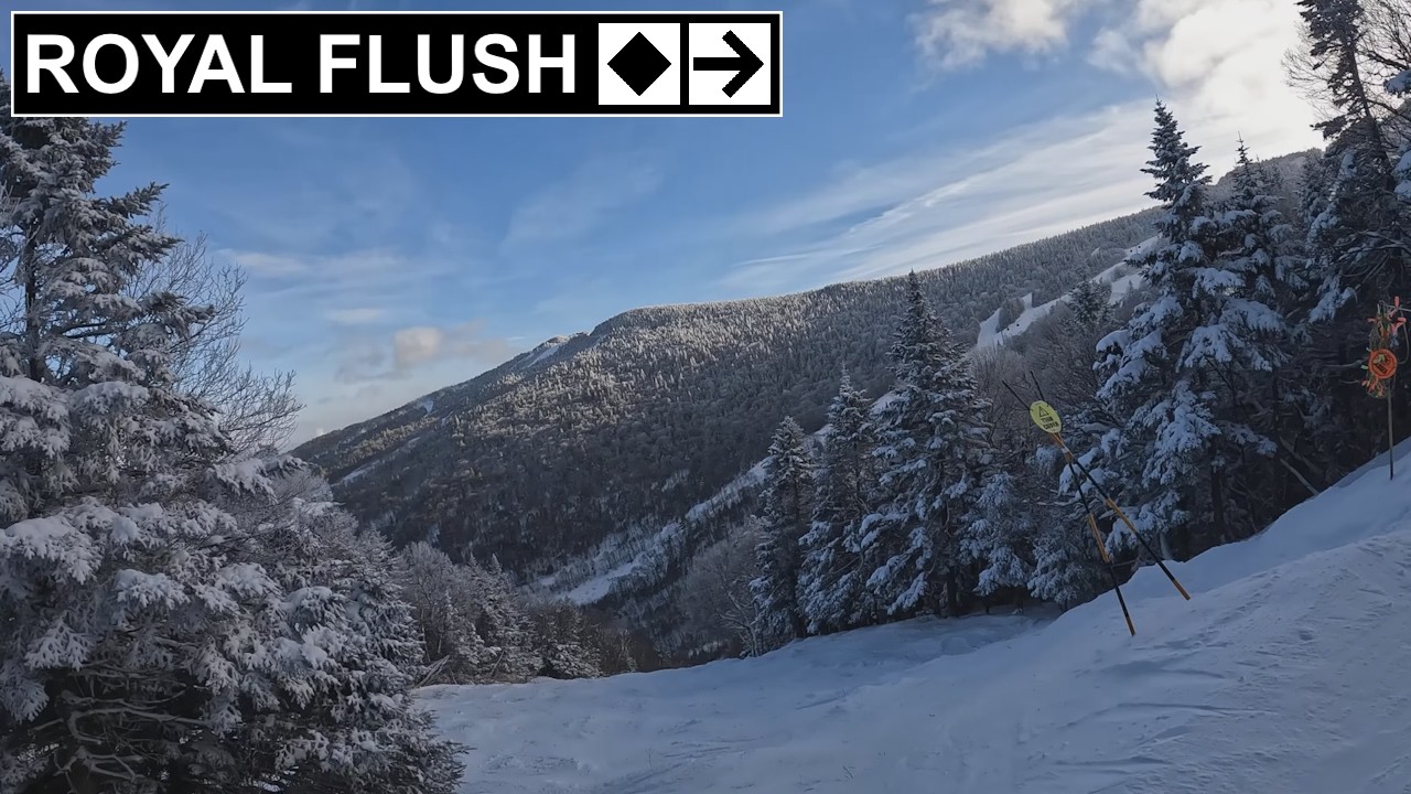 Killington, VT - 🟦/◊ Royal Flush to Spillway (12-15-25) [4K]
