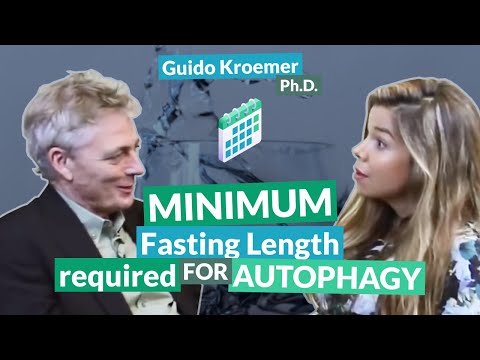 Minimum fasting length required for autophagy | Guido Kroemer