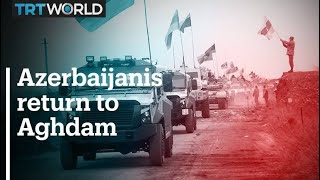Azerbaijanis return to lands liberated from Armenia