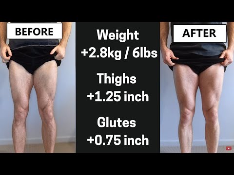 8 Week Bodyweight Leg Workout - Results