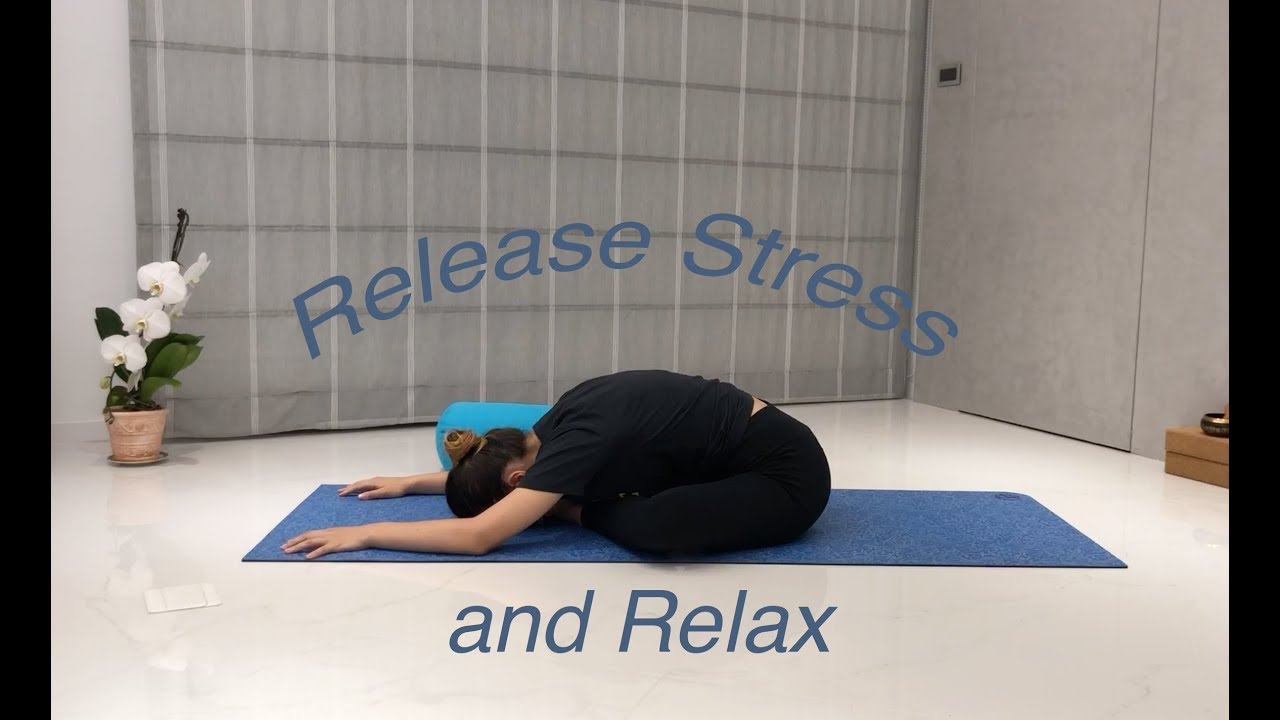 30 minutes yin yoga for stress relief and relaxation - YouTube