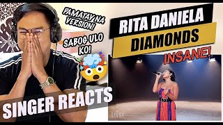 Rita Daniela - Diamonds Myx Live Perfomance Singer Reation