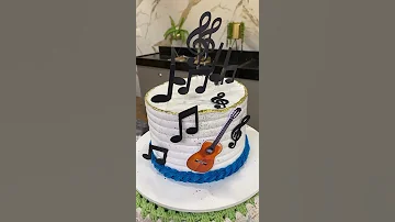 كيكة الموسيقى الرائعة Music Cake 
