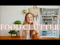 FOOD CLUTTER | Minimalist Pantry Declutter & Organize | Pantry Tour (making a minimalist home Ep. 4)