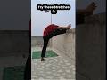 Struggling with High Kicks? Try These 3 Stretches! 🦵 #shorts #martialarts #taekwondo #workout