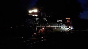 NS 13R picking up a tank car in Charlottesville Virginia