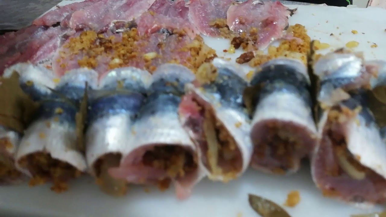 Sarde beccafico e pasta con sarde YouTube
