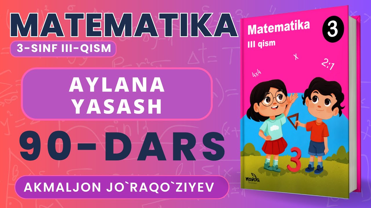 3-SINF MATEMATIKA 90-DARS