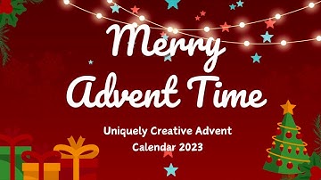 Days 22, 23 & 24 Uniquely Creative Advent Calendar 2023 Reveal and demo